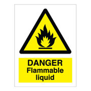 Flammable Liquid Sign